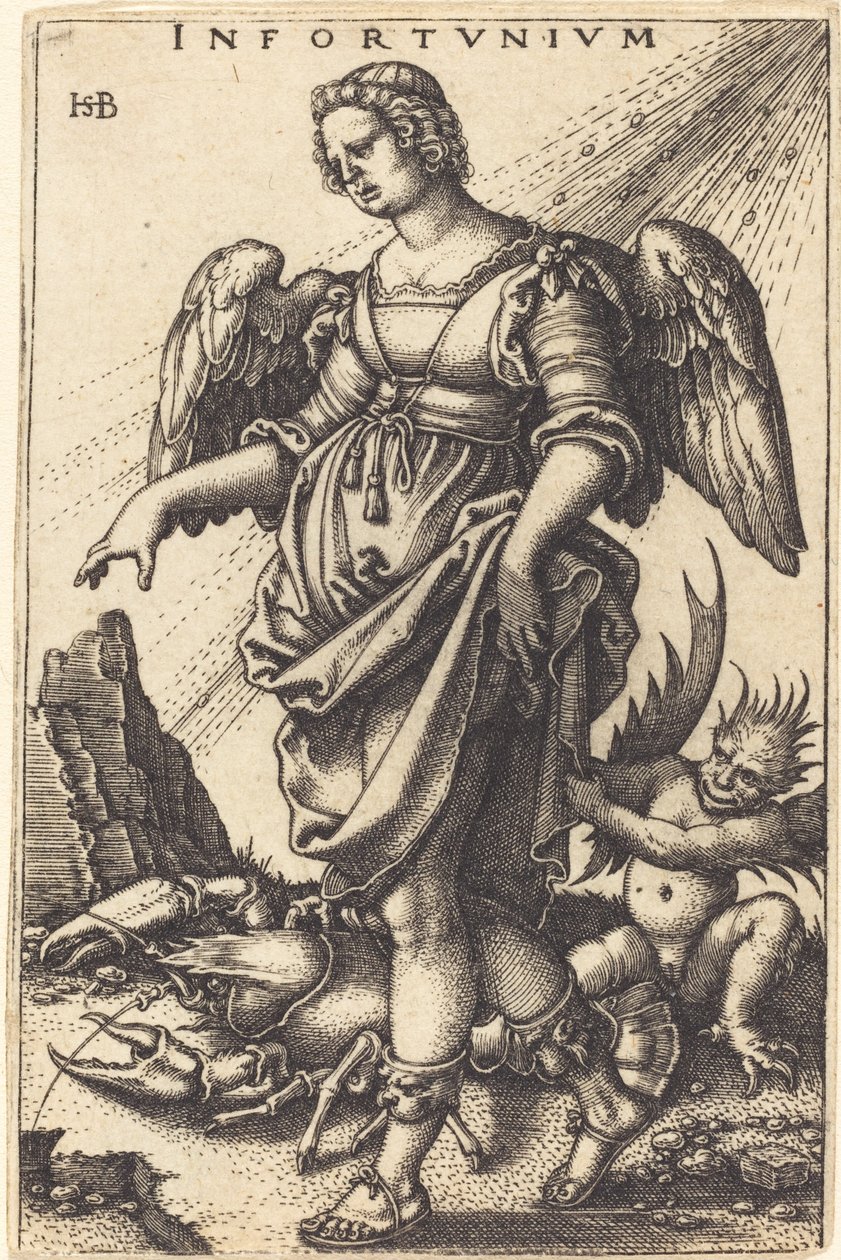 Ulykke af Sebald Beham