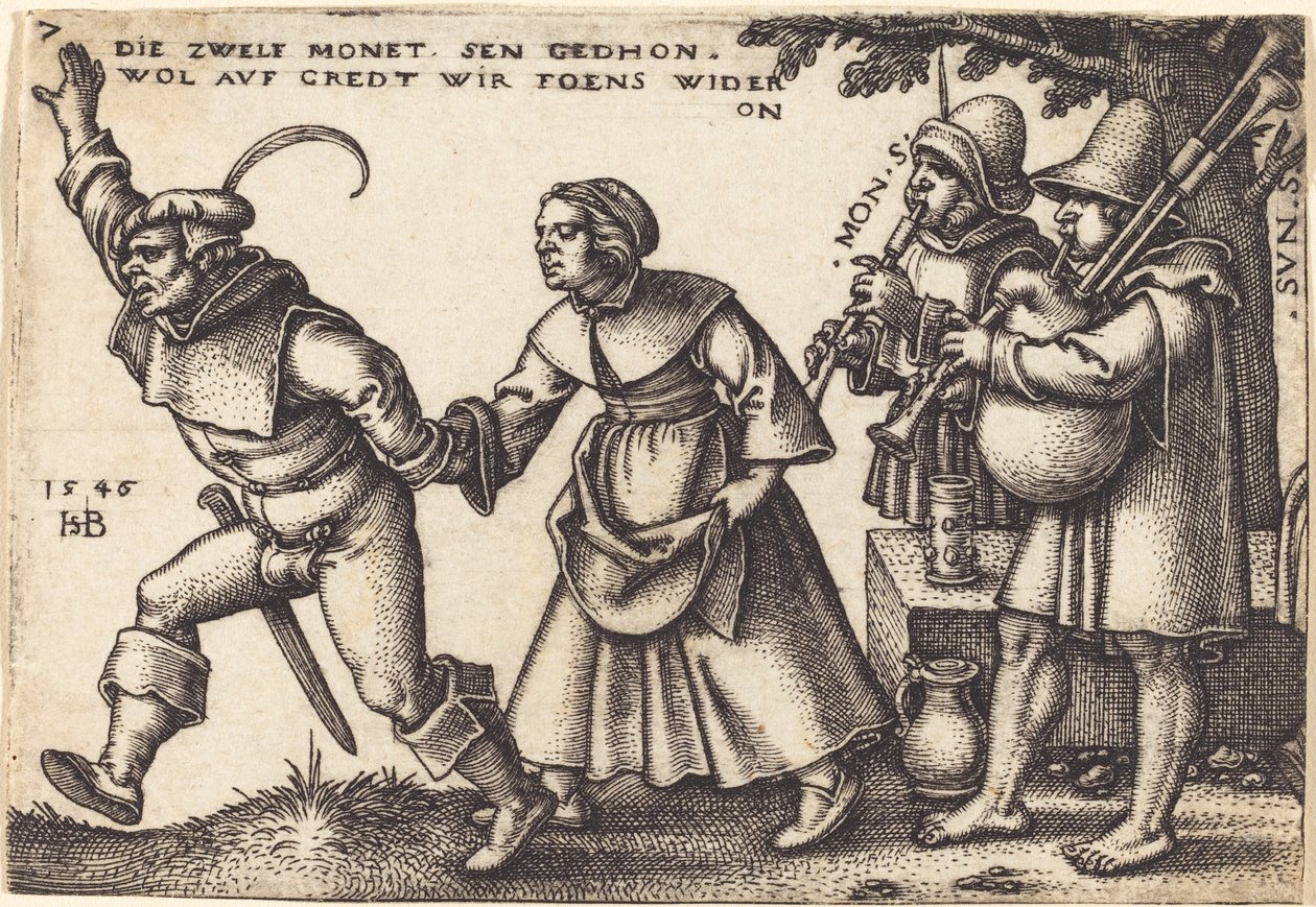 Årets Afslutning af Sebald Beham