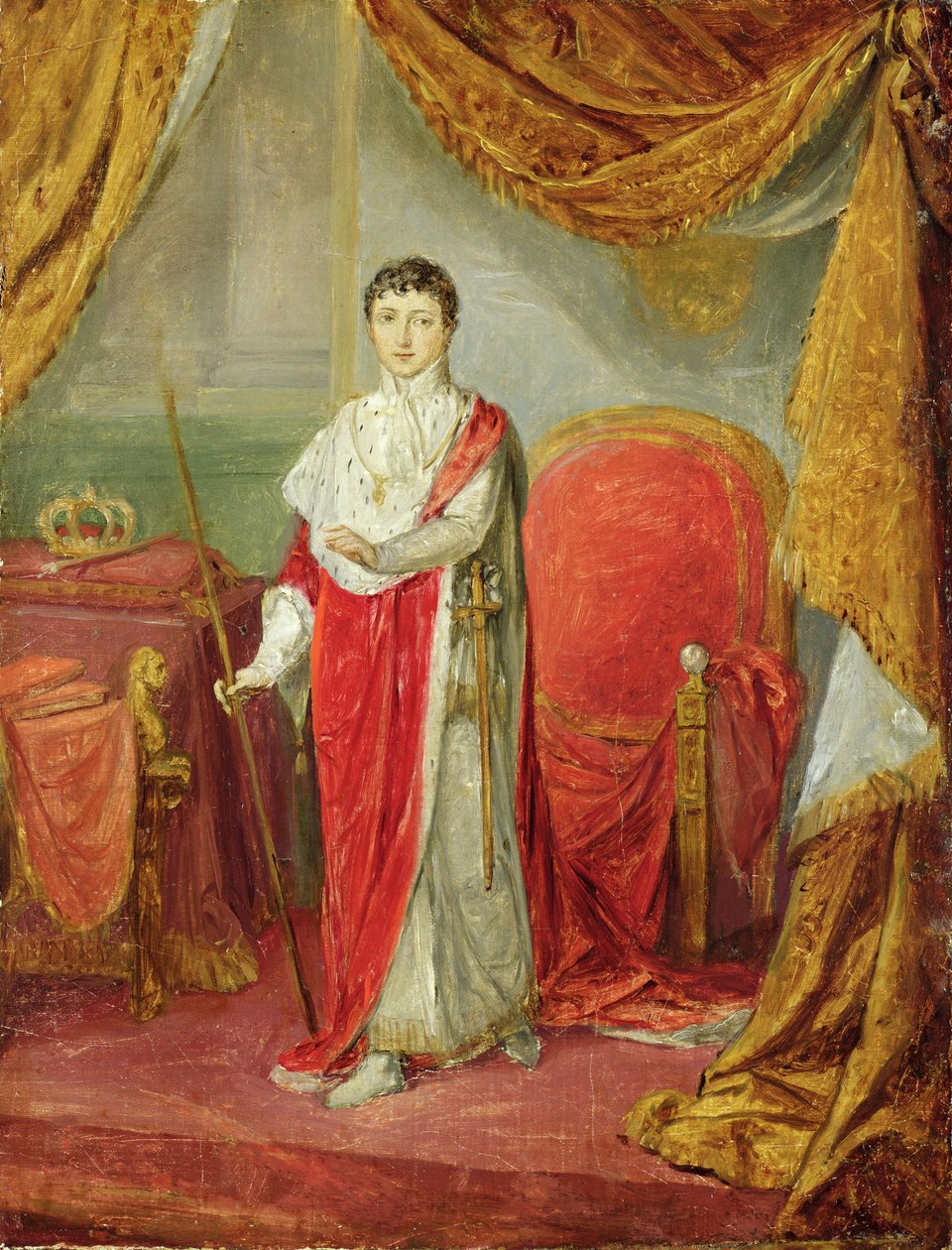 Portræt af kong Jerome i Royal Regalia af Sebastian Weygandt