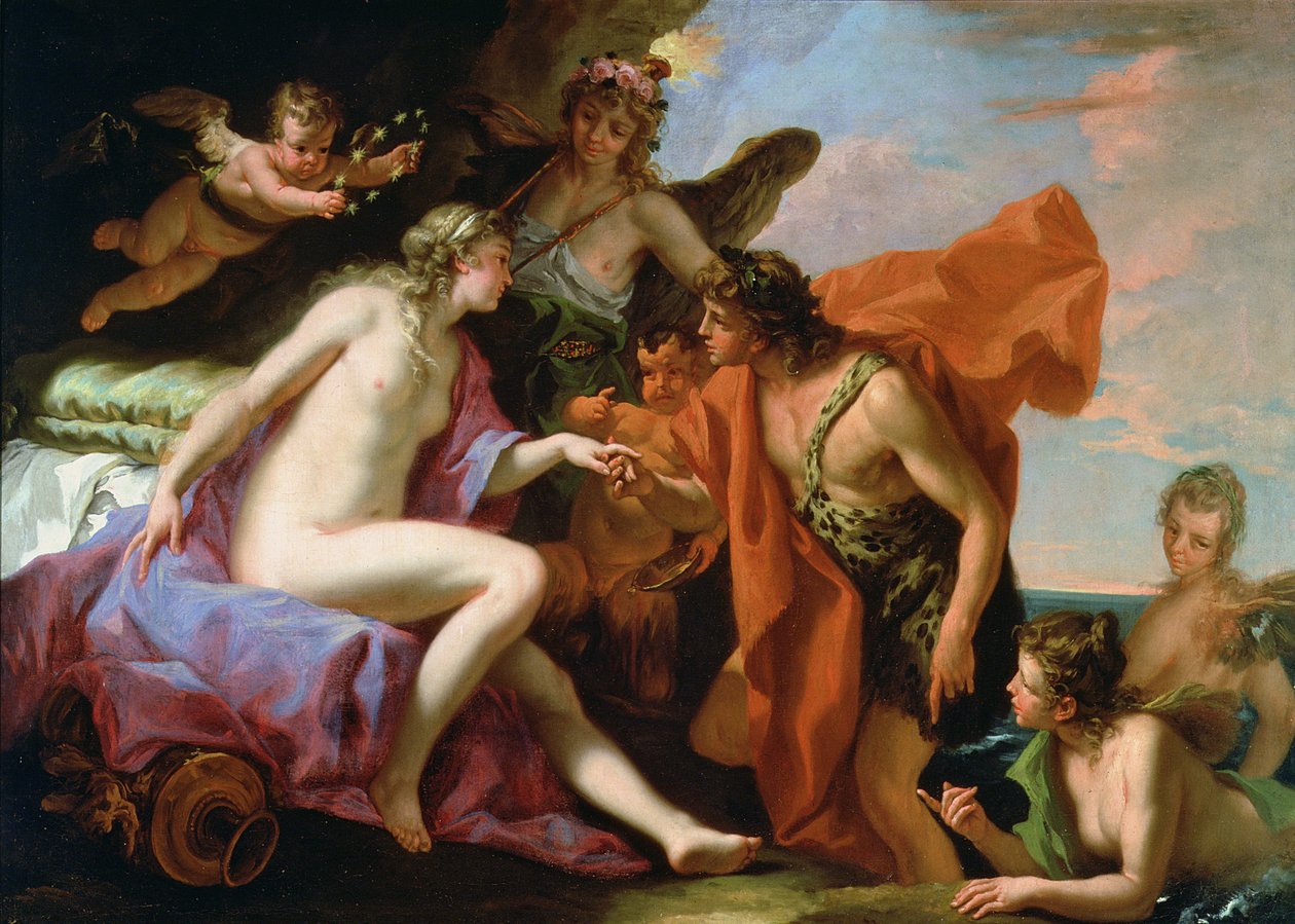 Bacchus og Ariadne af Sebastiano Ricci
