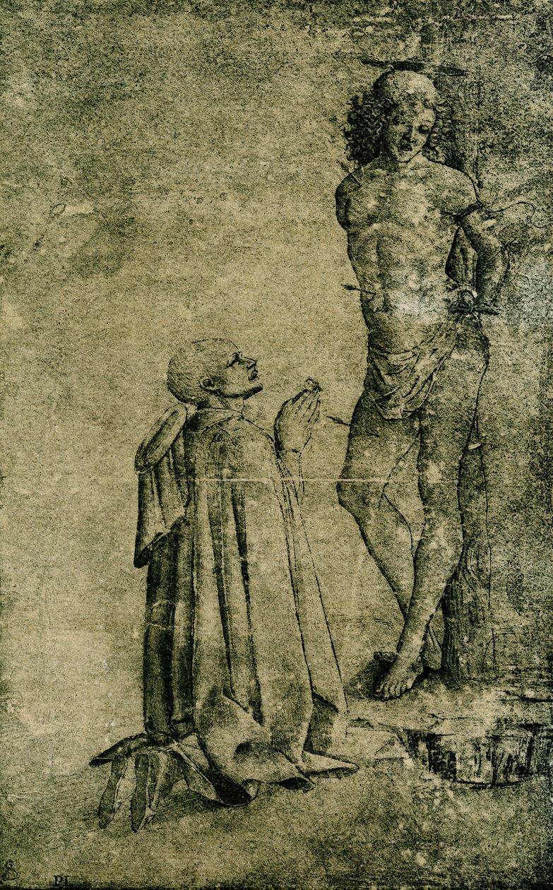 Sankt Sebastian af Sebastiano Zuccati
