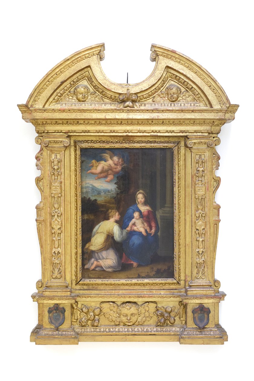 Sankt Katharinas bryllup (maleri) af Sebastiano called Bastianino Filippi