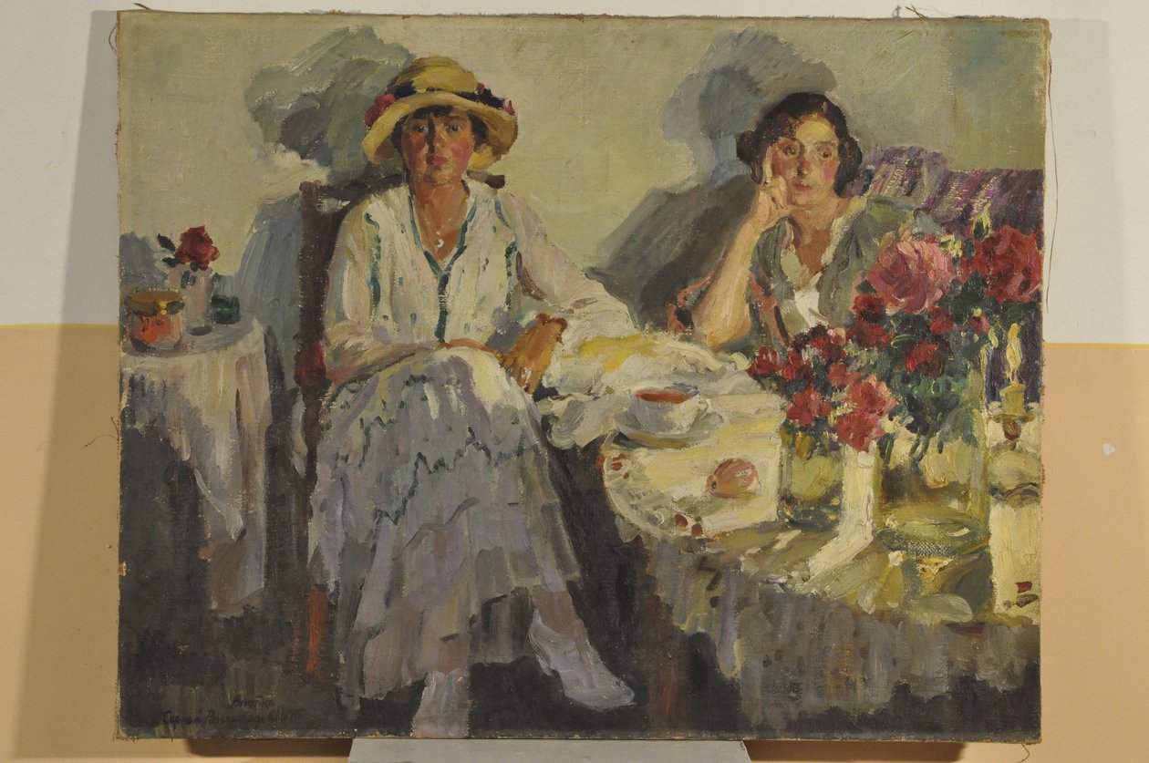 Efterårsaften kommer ned, 1915 af Sergei Arsenevich Vinogradov