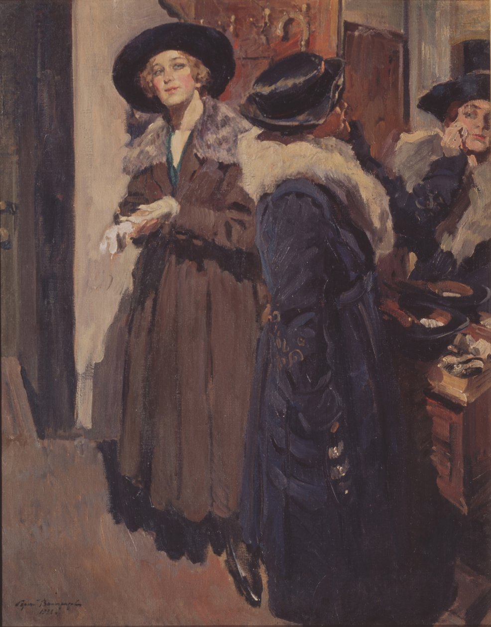I et forværelse af Sergei Arsenevich Vinogradov