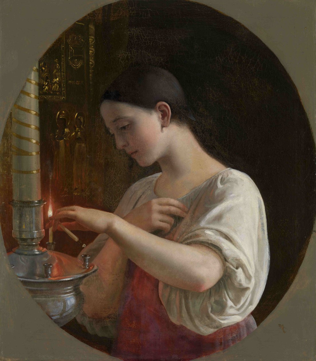 I Kirken, 1860
