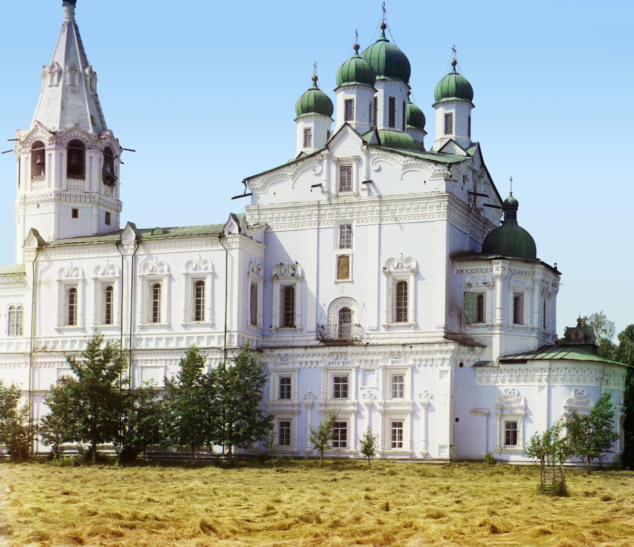 Assumption Cathedral i Dalmatov-klosteret, 1905-1915 af Sergey Prokudin Gorsky