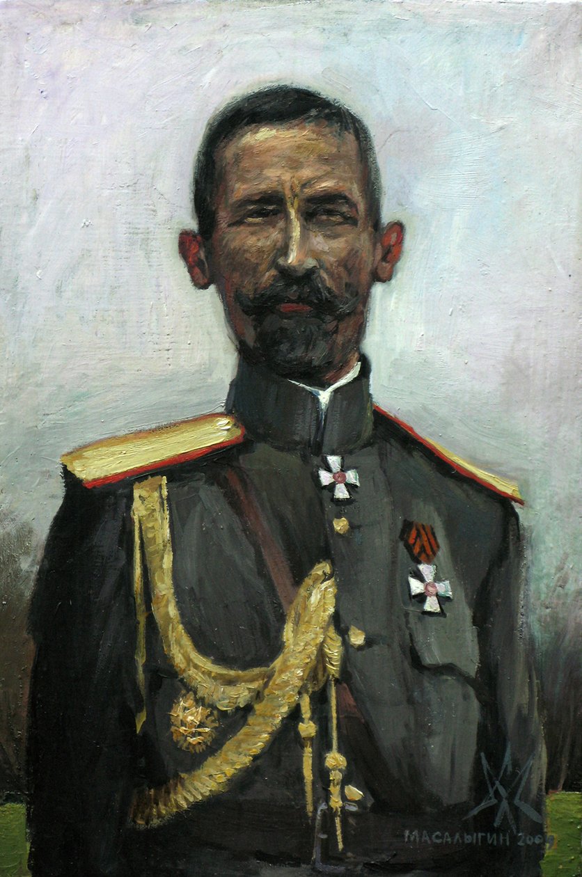 Lavr Georgievich Kornilov, 2009 af Sergey Lvovich Masalygin