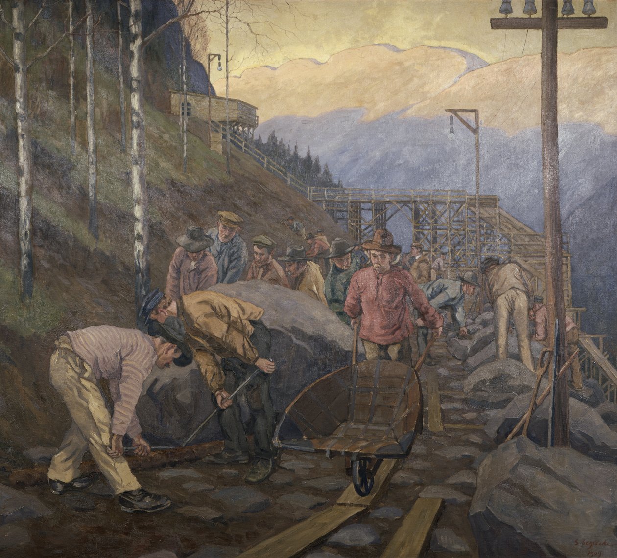 Navvy af Severin Segelcke