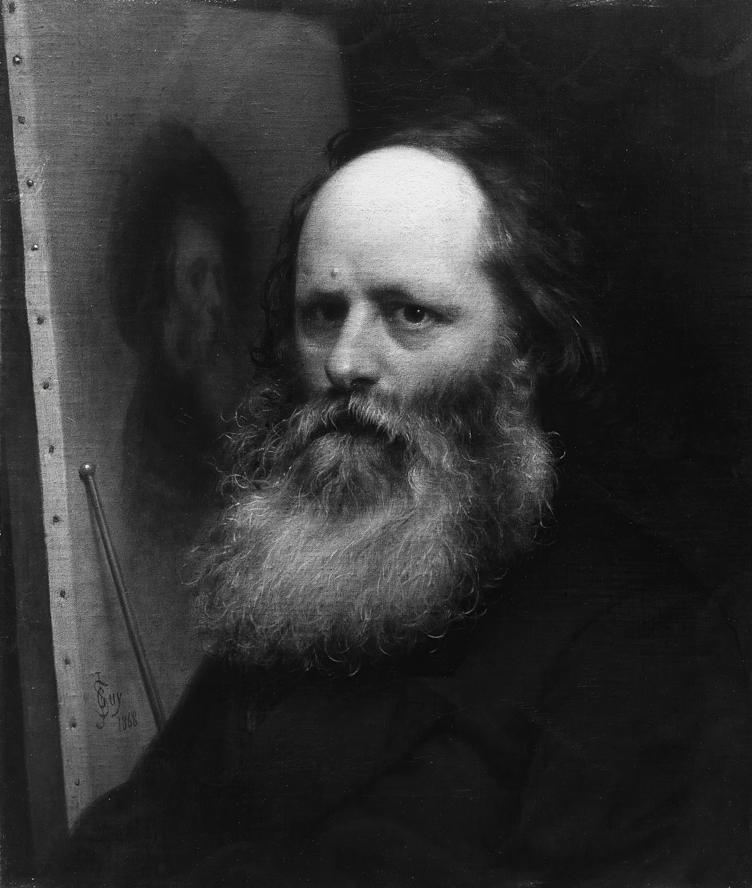 Charles Loring Elliott, 1868. af Seymour Joseph Guy