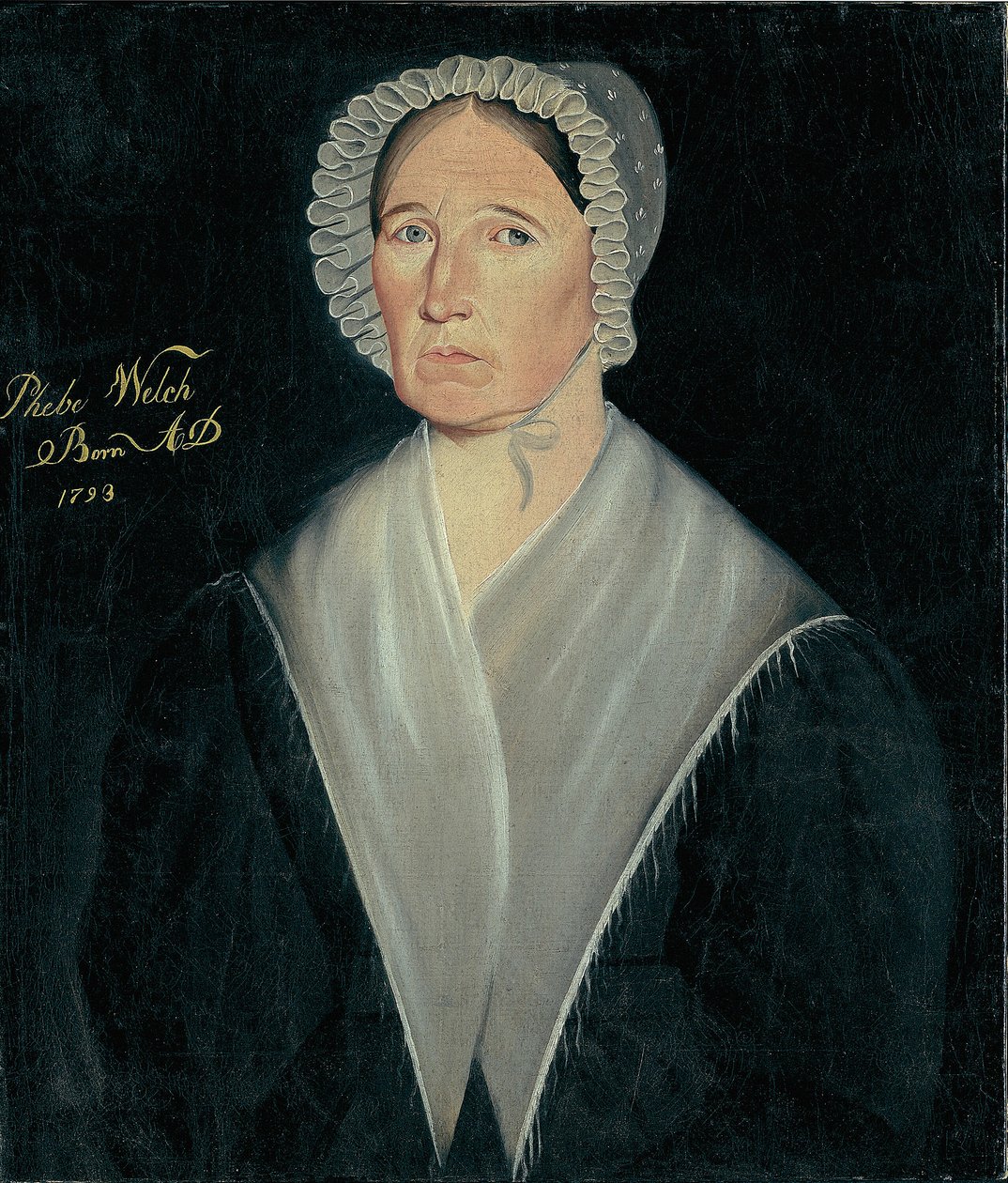 Portræt af fru William W. Welch af Sheldon Peck