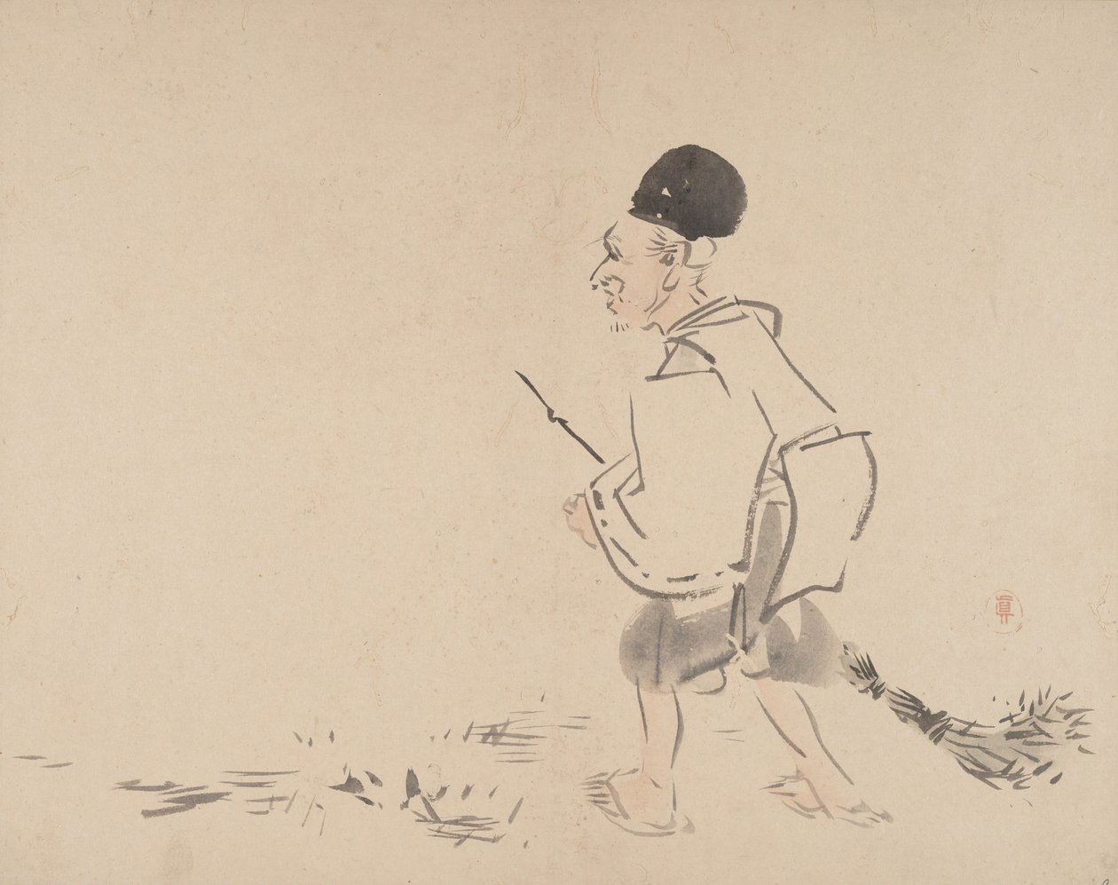 Maleri, 1800-tallet. af Shibata Zeshin