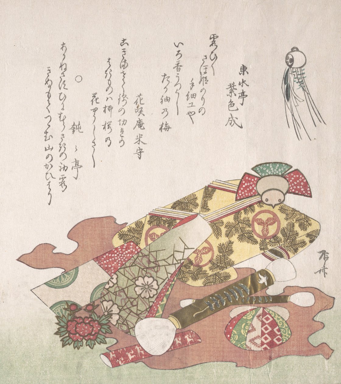 Pensler og papirsmykker, 1800-tallet., 1800-tallet. af Shinsai