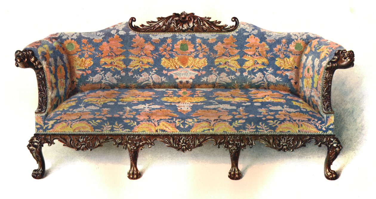 Mahogni sofa, 1906 af Shirley Charles Llewellyn Slocombe