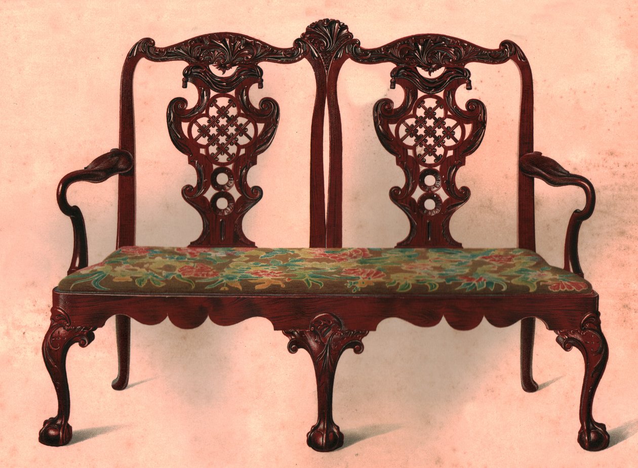 Sofa, 1906 af Shirley Charles Llewellyn Slocombe