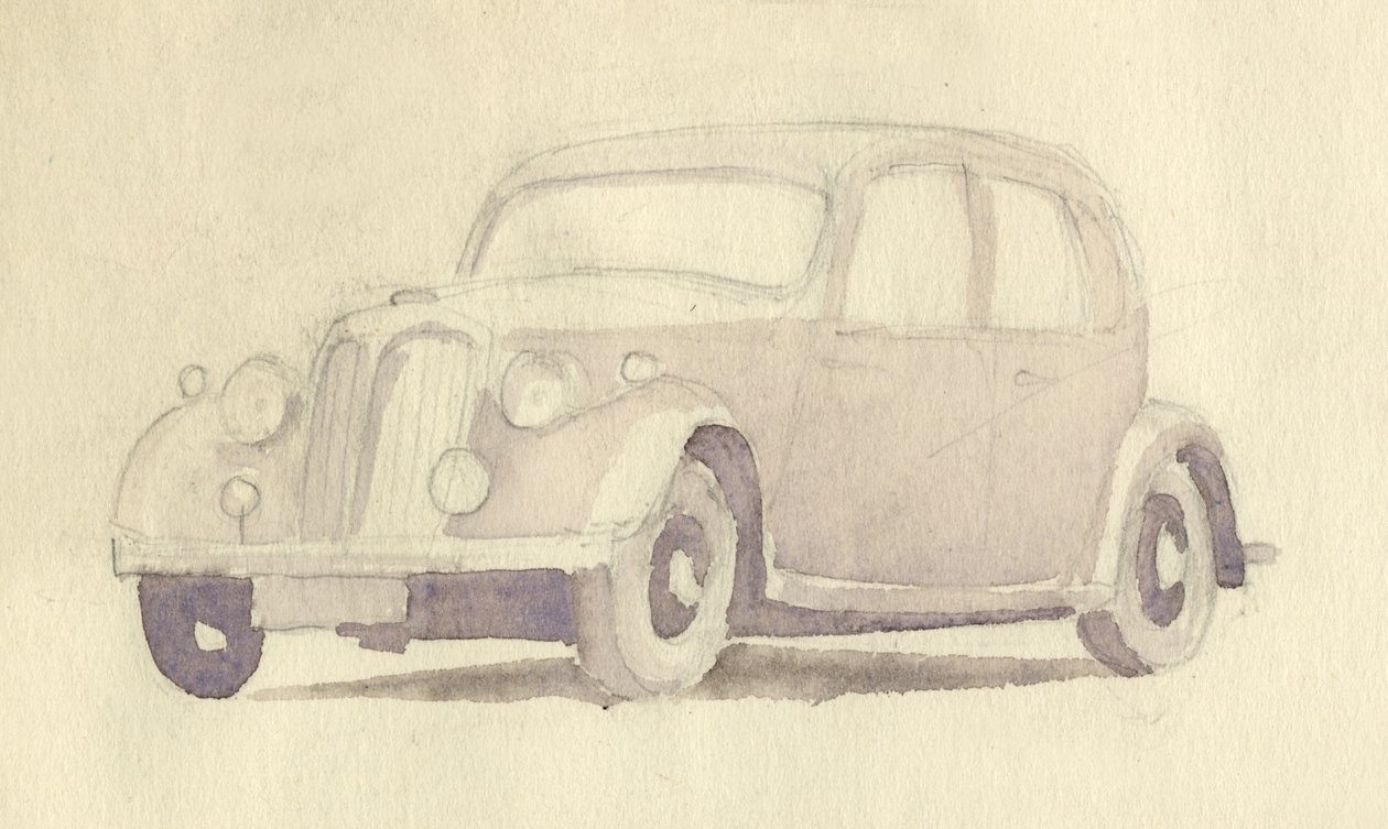 Bil, 1951. af Shirley Markham