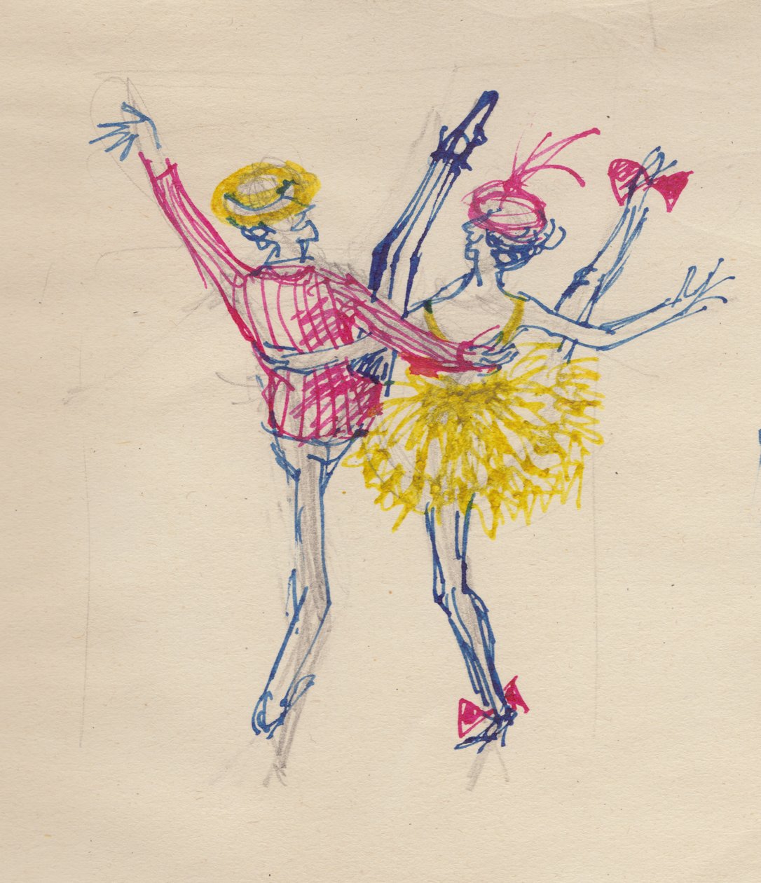 Pardans, c1950. af Shirley Markham