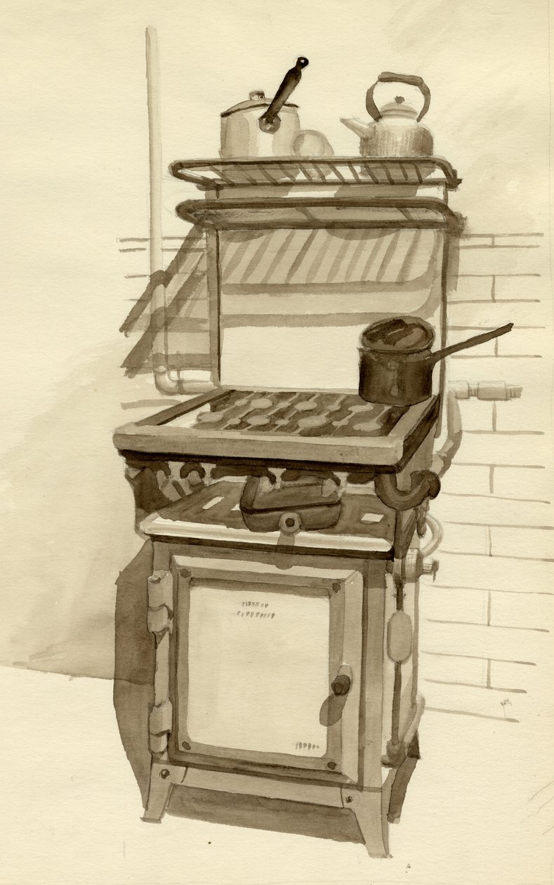 Gaskomfur, 1951. af Shirley Markham