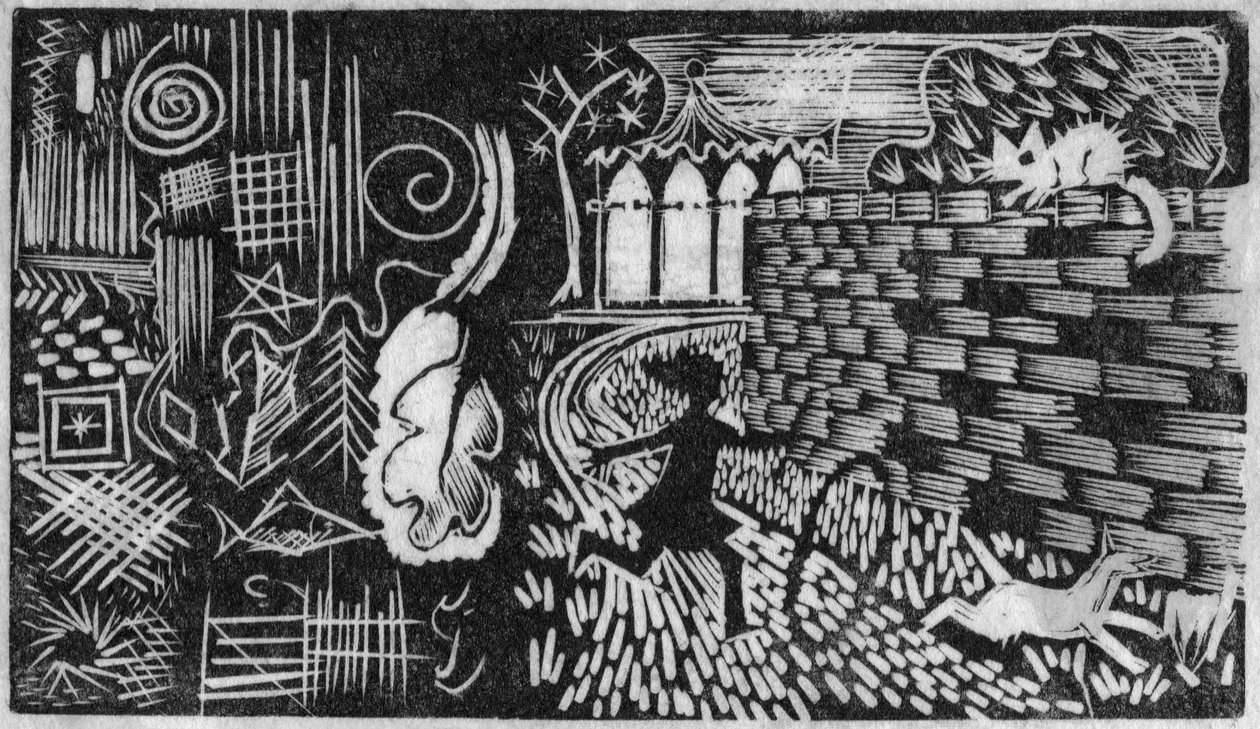Pige med bøjle, 1951. af Shirley Markham