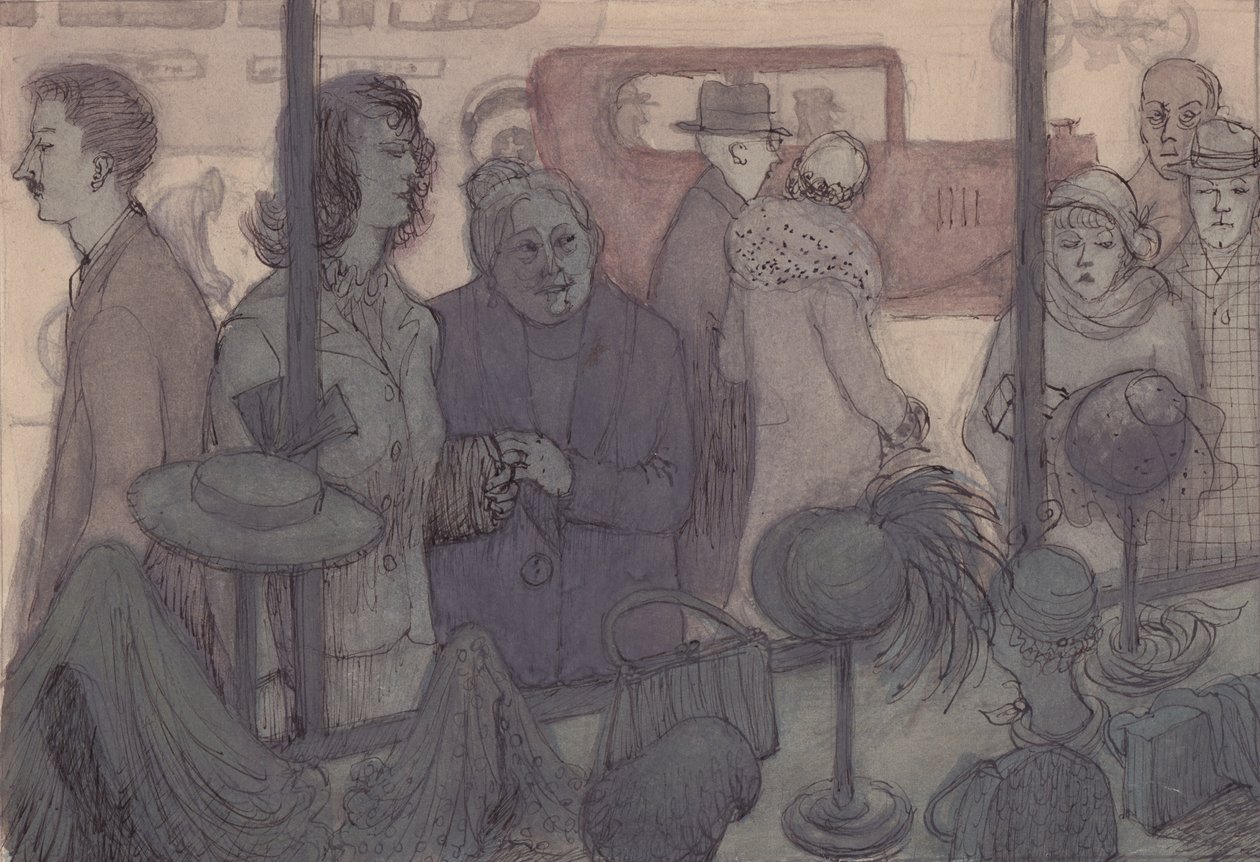 Hat Shop Window, C1952. af Shirley Markham