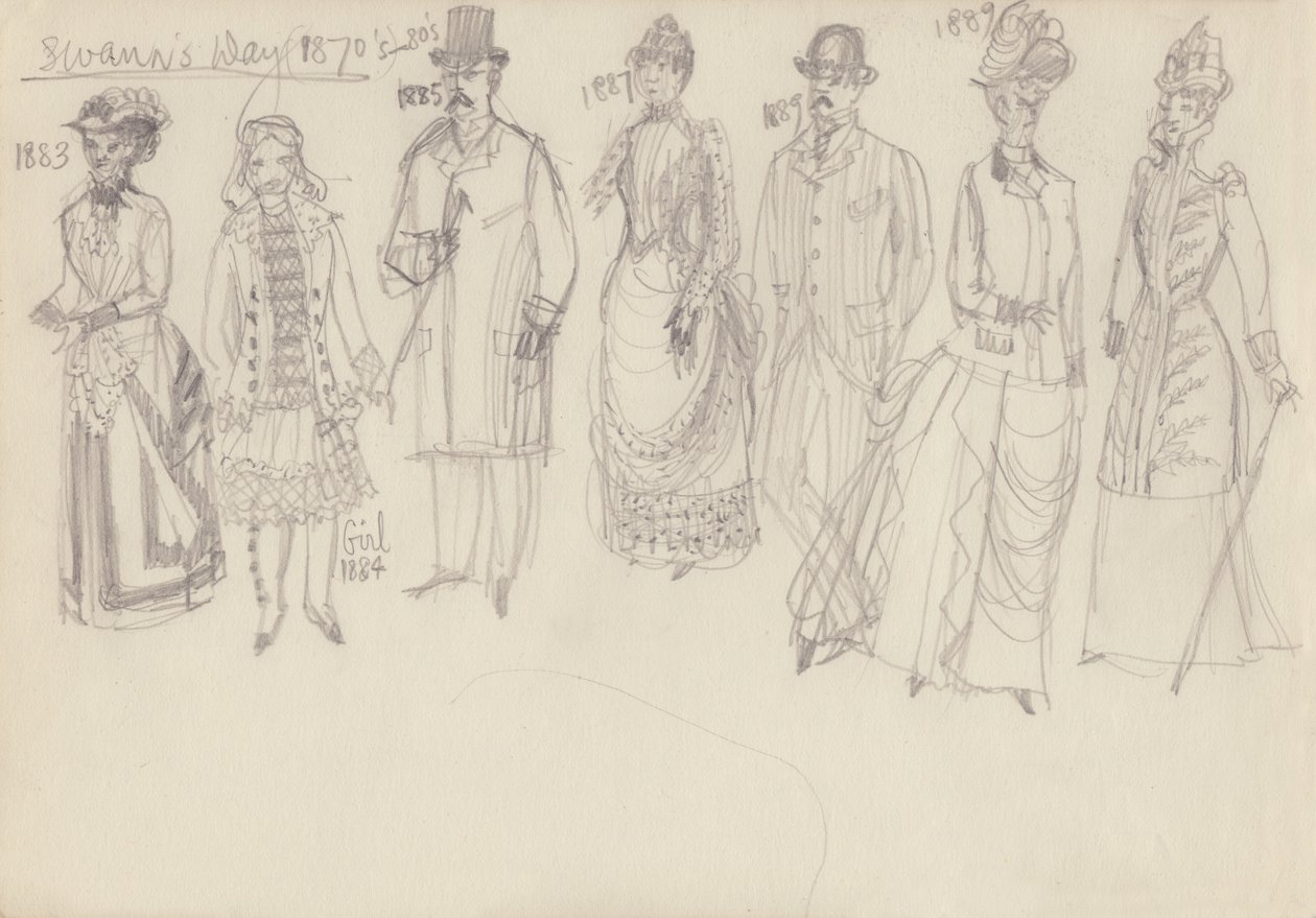 Historisk kostume, c1950. af Shirley Markham
