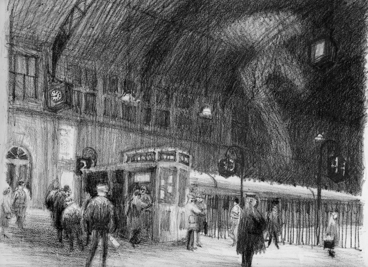 Banegård, 1951. af Shirley Markham