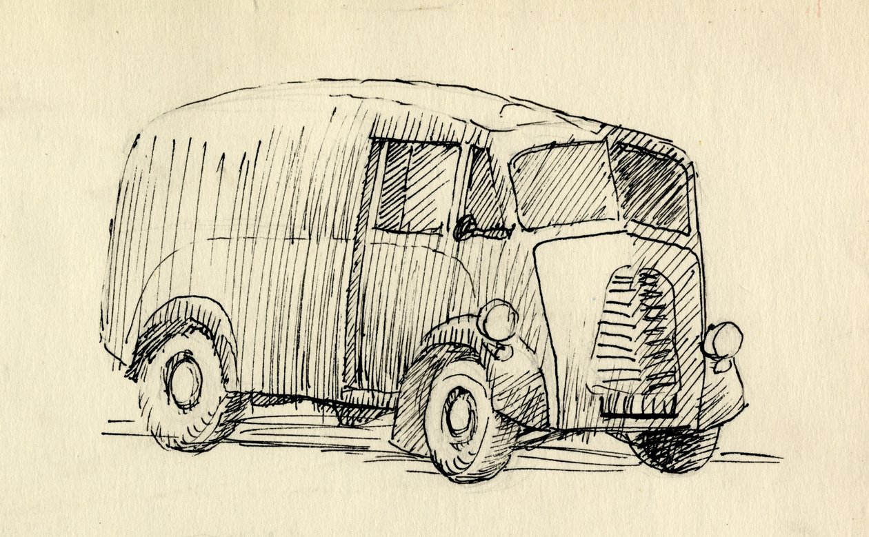 Van, 1951. af Shirley Markham