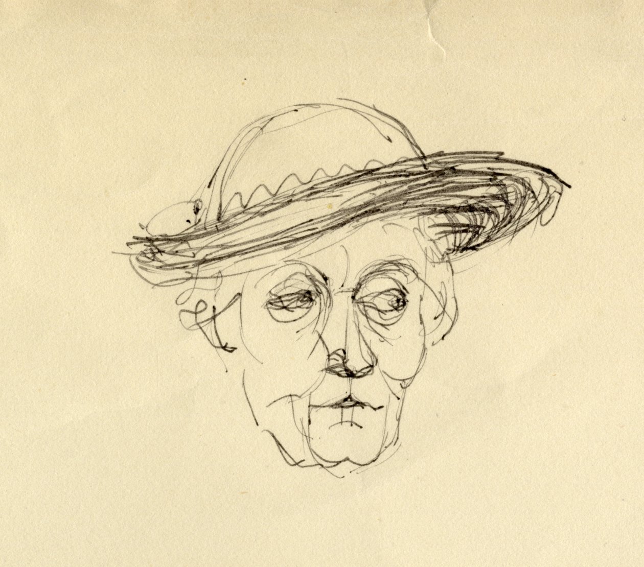Kvinde i hat, 1953. af Shirley Markham