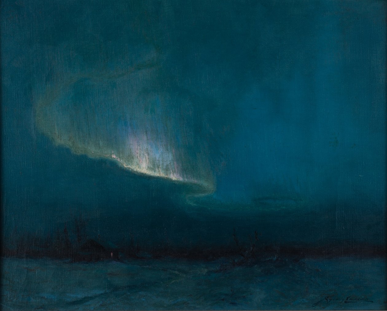 Nordlyset, 1926 af Sidney Laurence