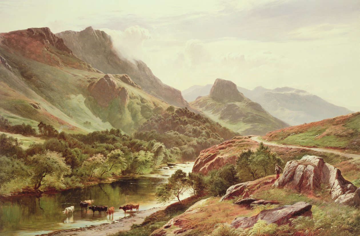 Borrowdale af Sidney Richard Percy