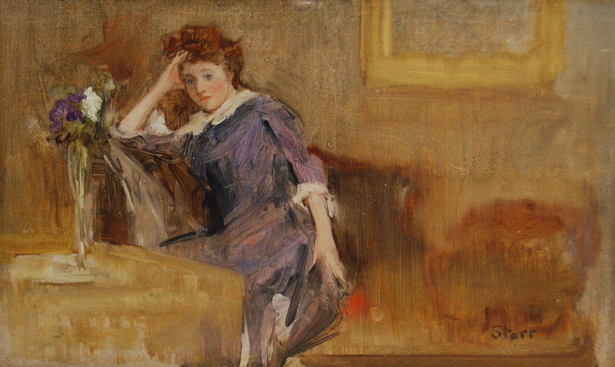 Sketch in the Manner of Whistler, 1880