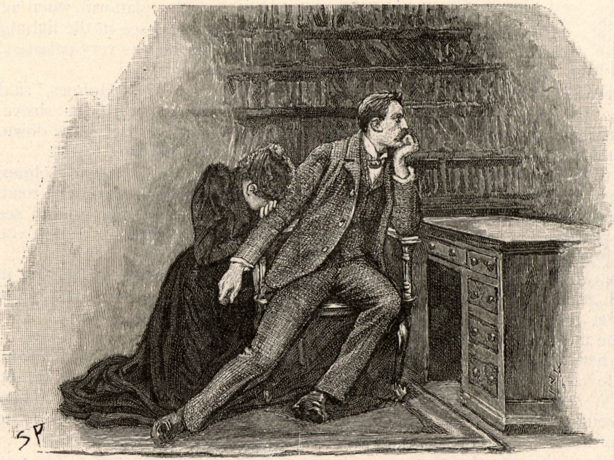 Adventure of Yellow Face af Sidney Paget