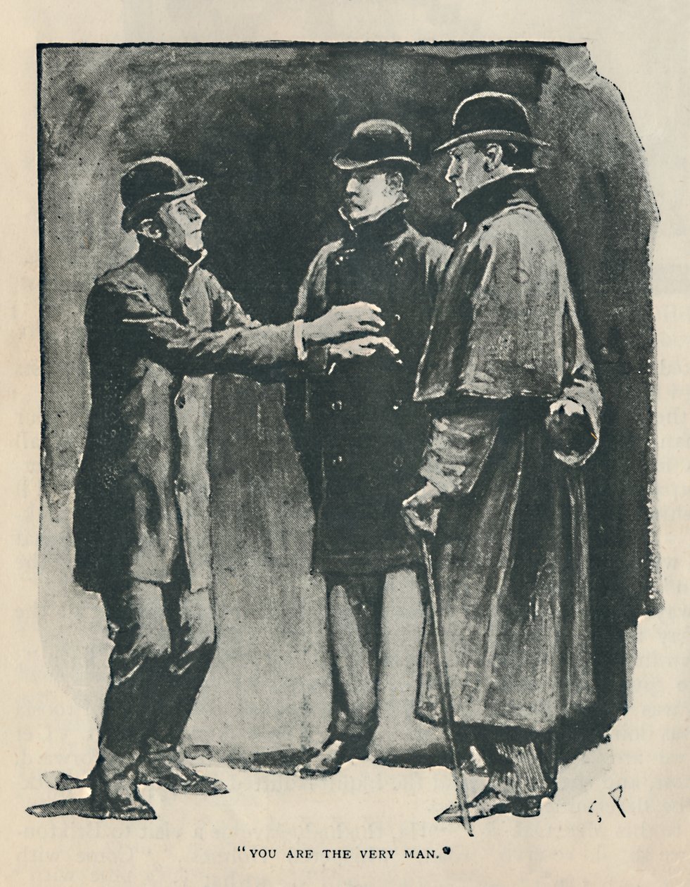 You Are The Very Man, 1892 af Sidney Paget