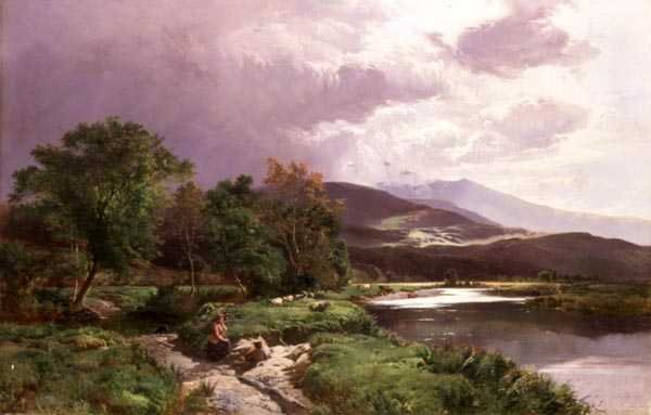 En walisisk strøm af Sidney Richard Percy