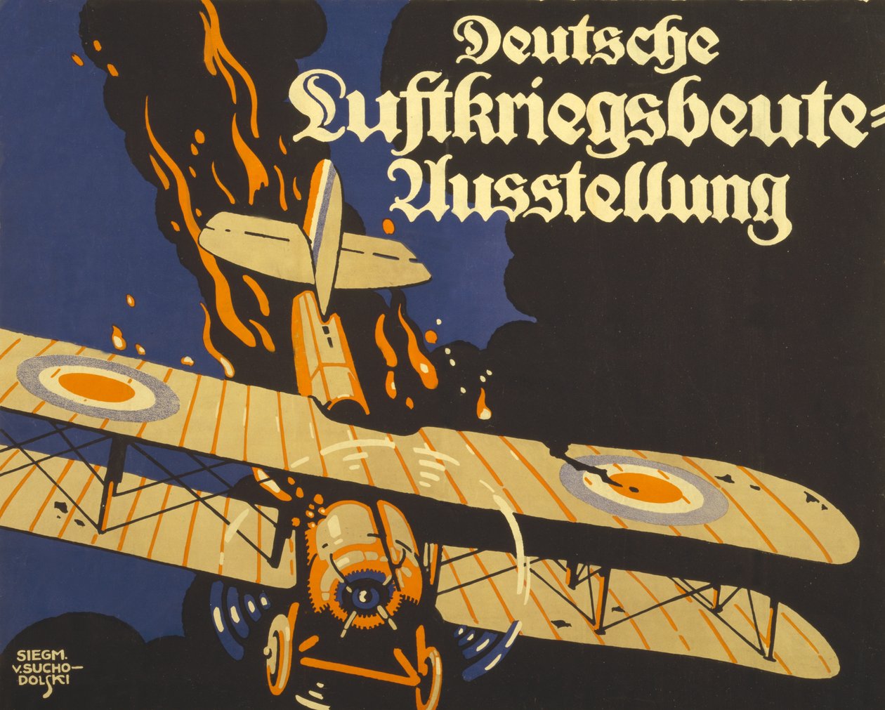 Tysk luftkrigsudstilling af Siegmund von Suchodolski