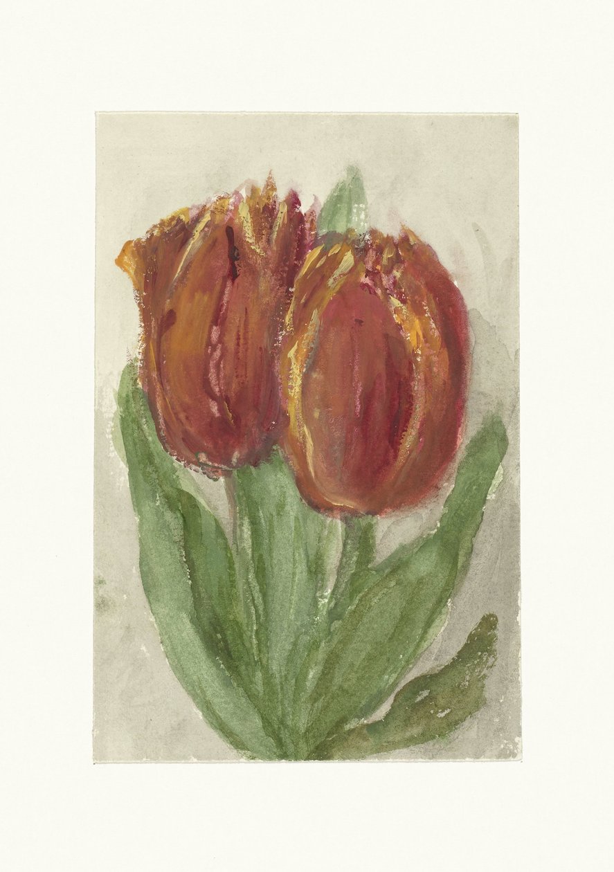 To røde tulipaner af Sientje Mesdag van Houten