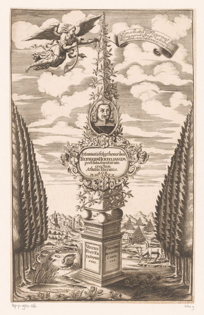 Begravelsesmonument for hr. Hoeffel af Sigmund Gabriel Hipschmann