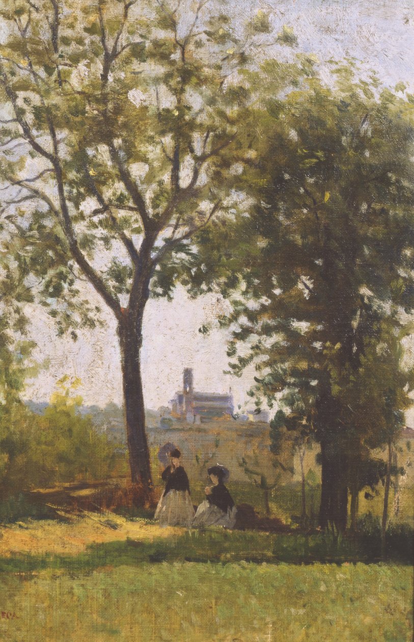 Korsets bjerge af Silvestro Lega