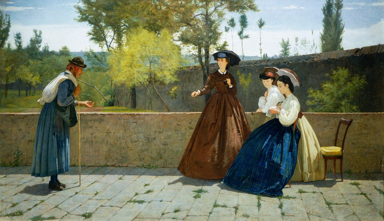 Almisse af Silvestro Lega