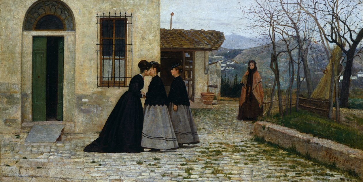 Besøget af Silvestro Lega