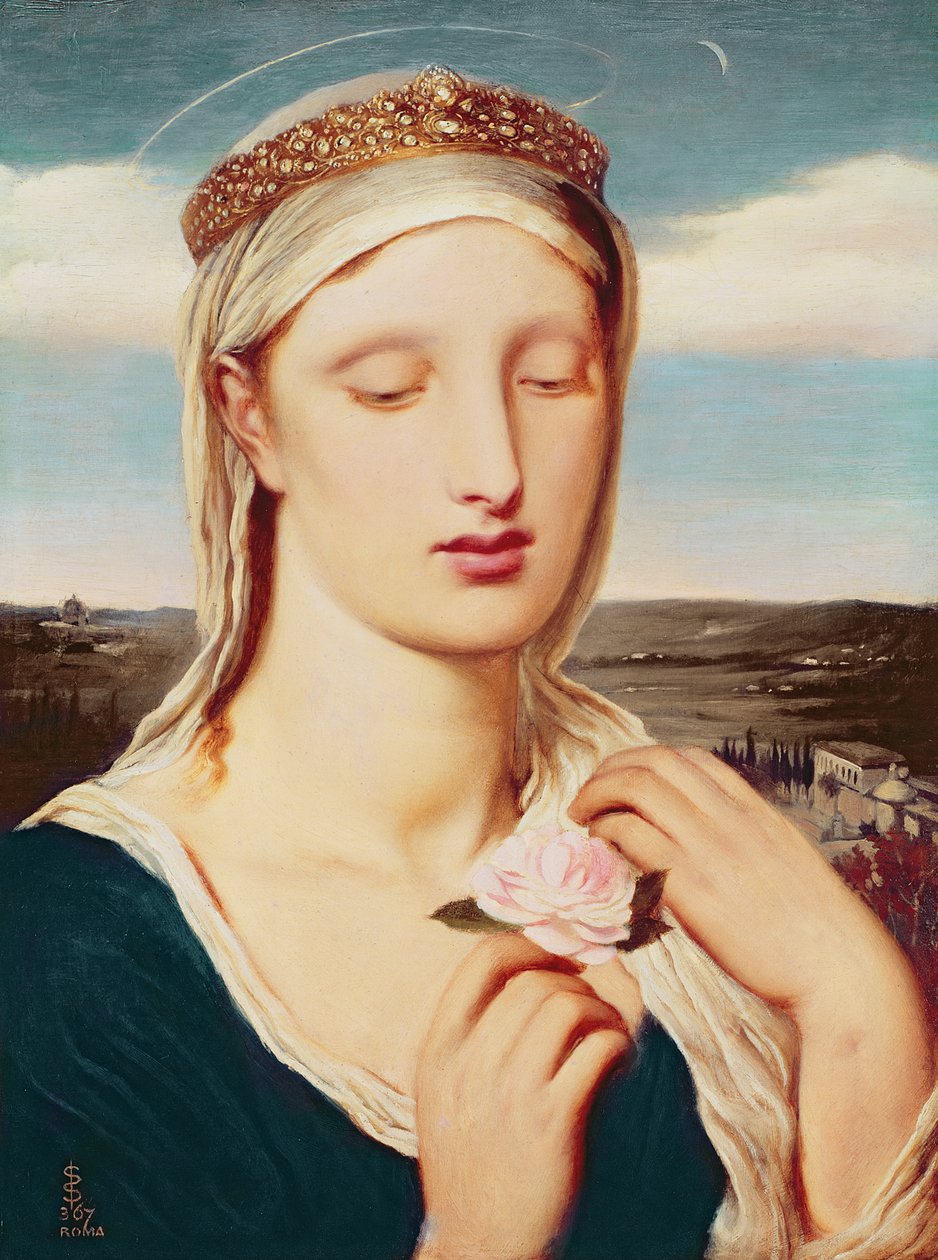 Madonna af Simeon Solomon