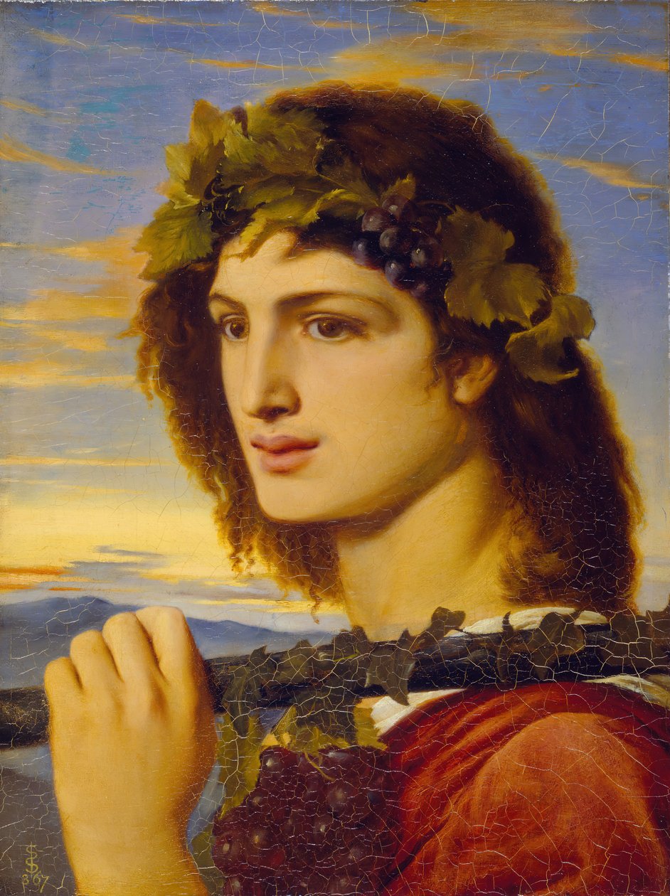 Bacchus, 1867. af Simeon Solomon