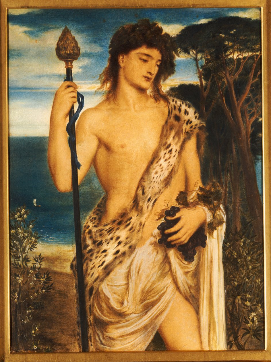 Bacchus, 1867 af Simeon Solomon