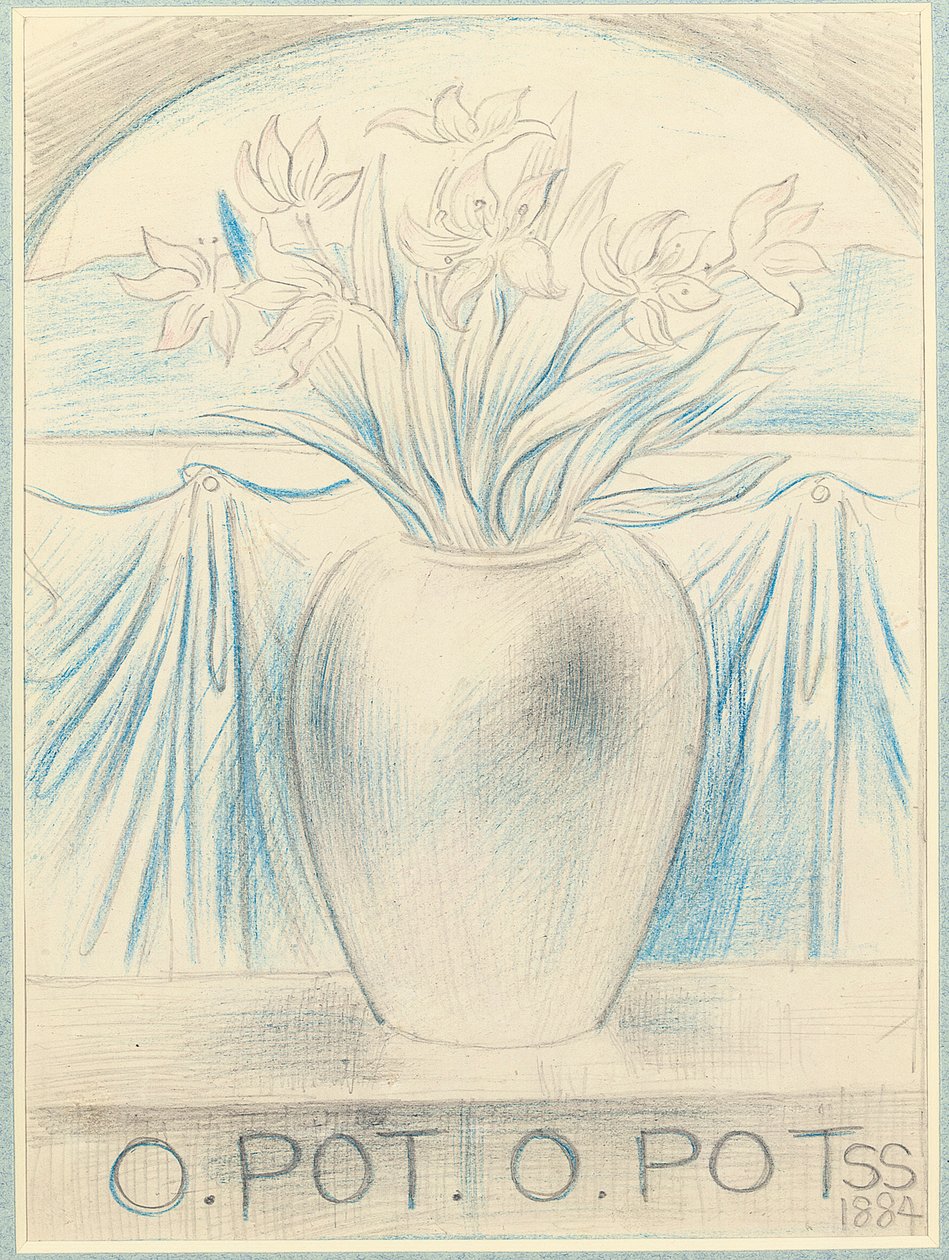 O Pot O Pot, 1884 af Simeon Solomon