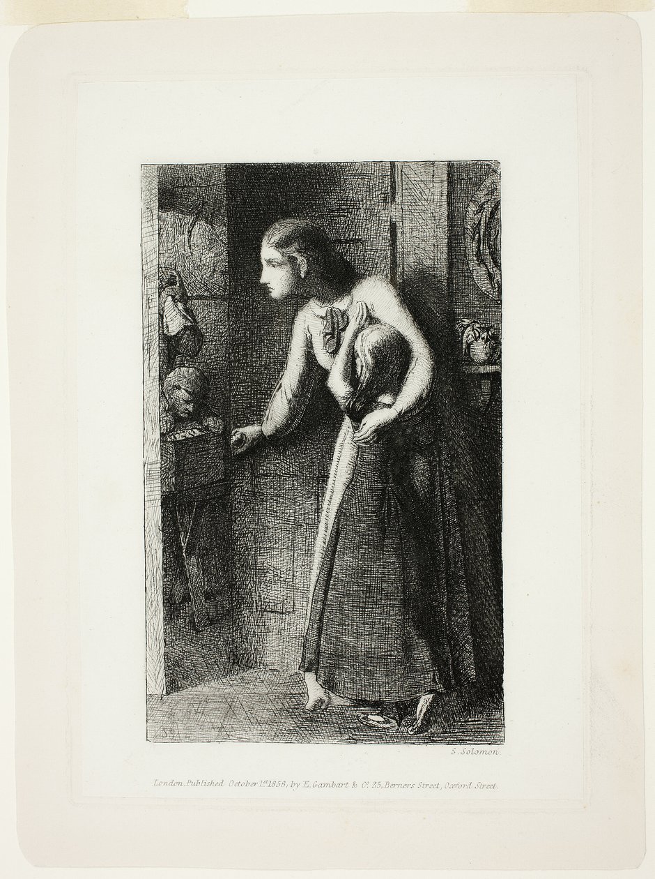 Det hjemsøgte hus af Simeon Solomon