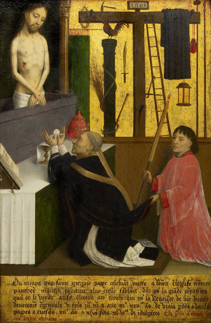 St. Gregorys messe af Simon Marmion
