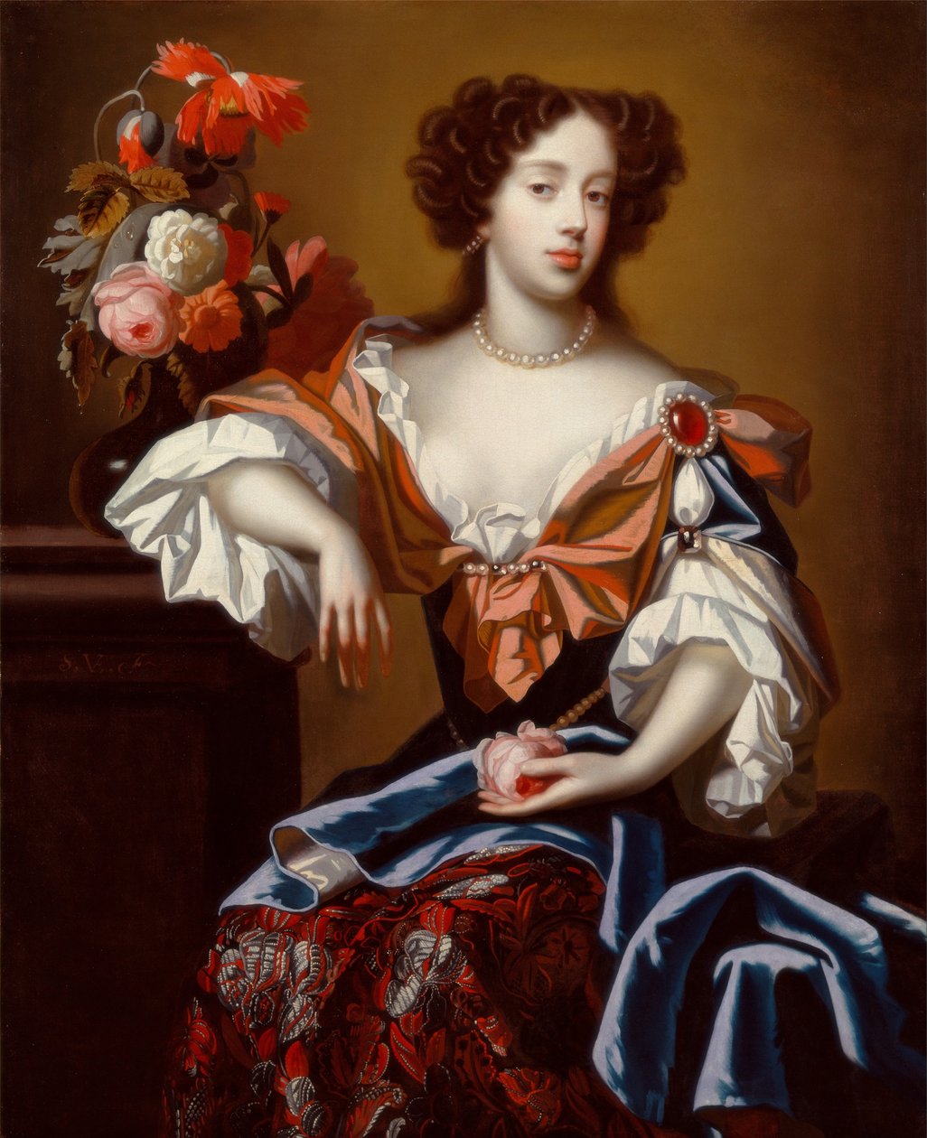 Maria af Modena af Simon Peeterz Verelst