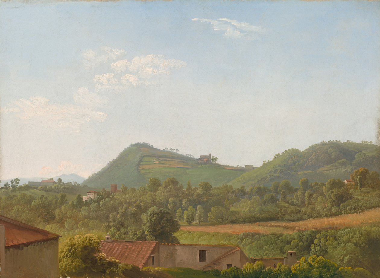 Udsigt nær Napoli, ca. 1806. af Simon Alexandre Clément Denis