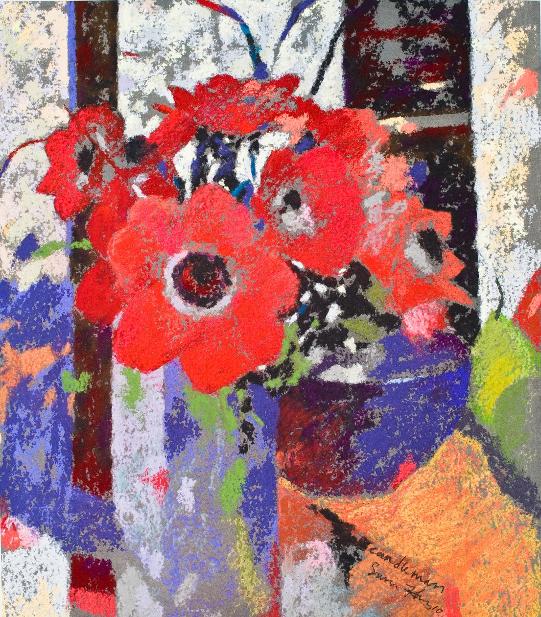 Candlemass, 2010 (pastel på papir) af Simon Fletcher