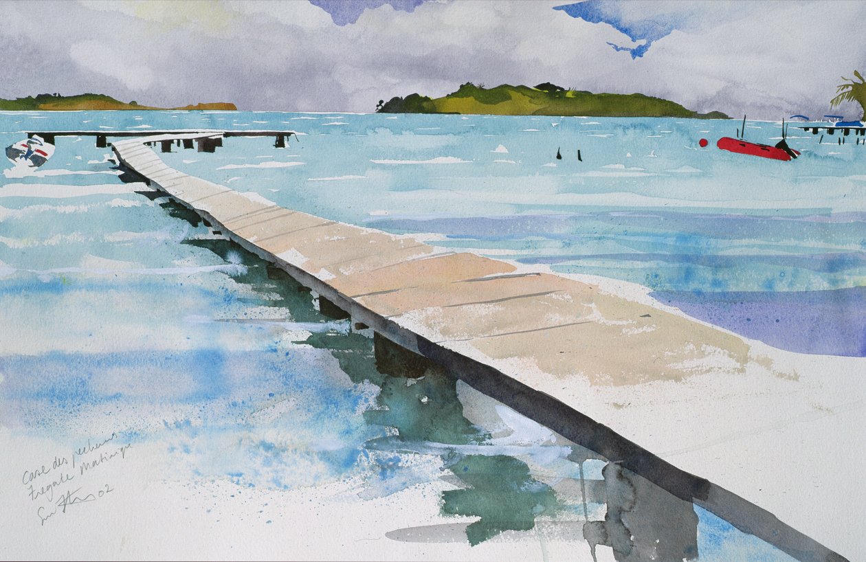 Case des pecheurs Martinique af Simon Fletcher