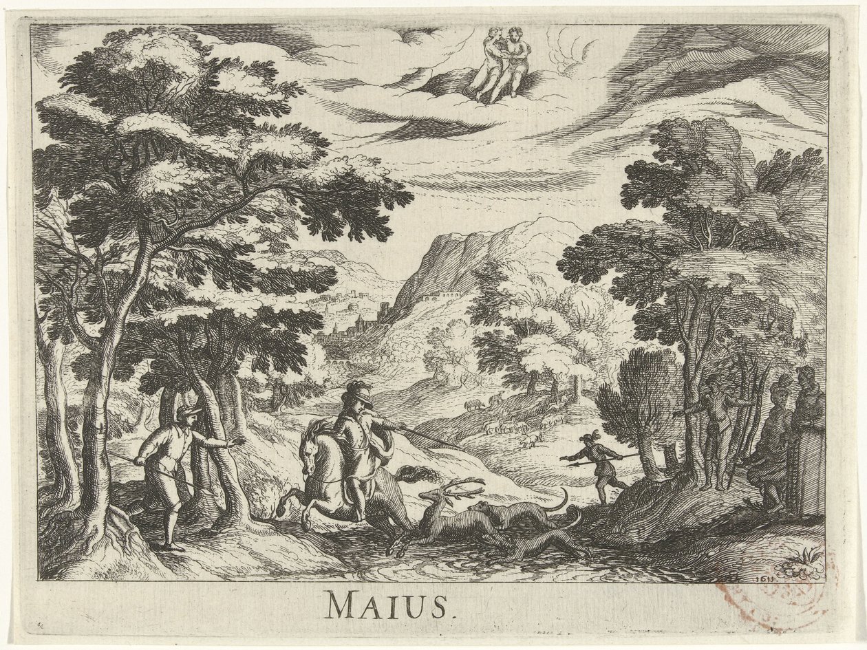 Kan Maius (titel på objekt) Tolv måneder (serietitel) af Simon Frisius